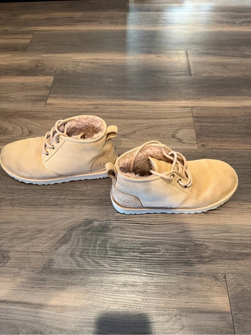 UGG Womens Neumel Boots in Tan with Plush Lining